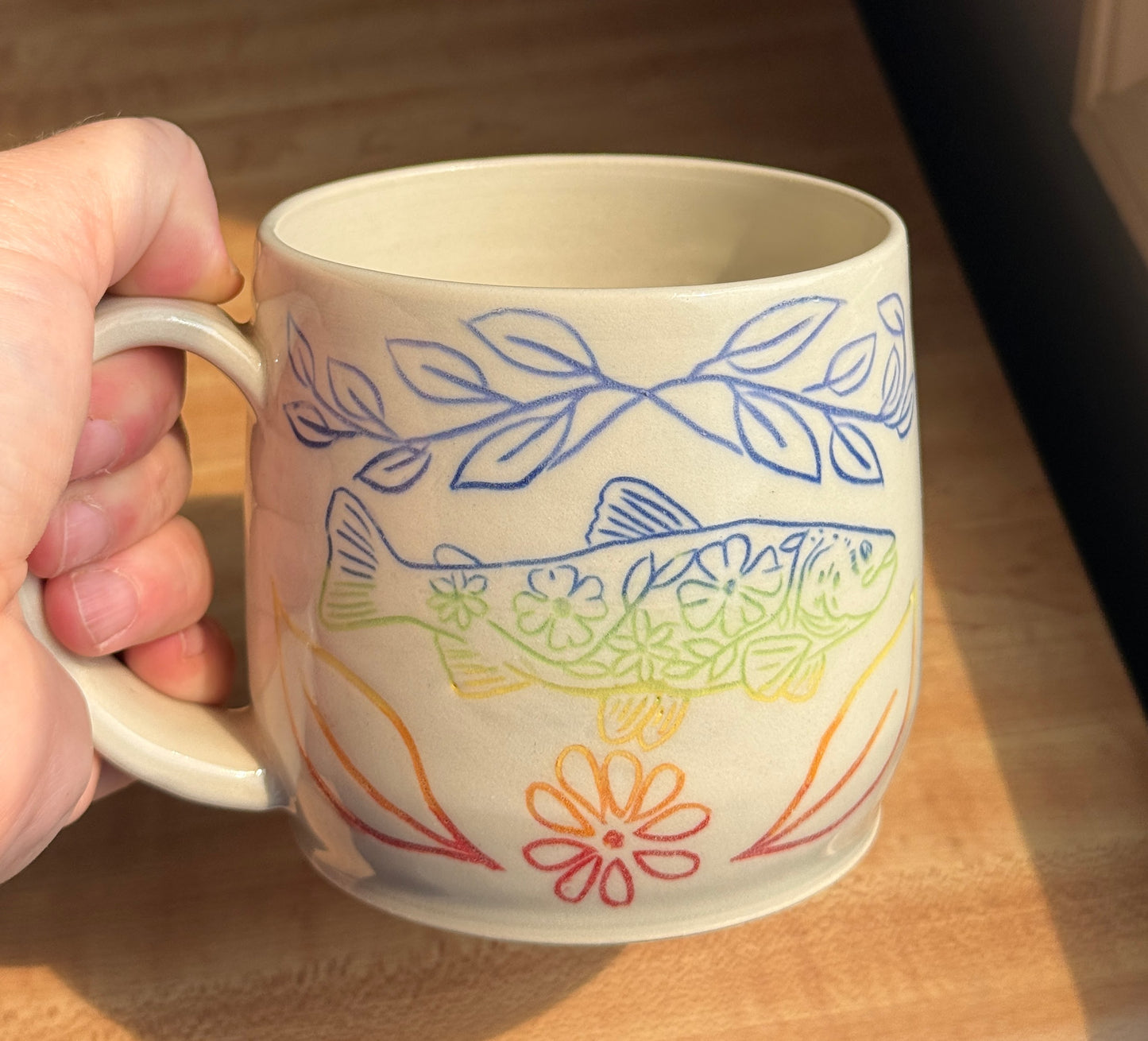 Rainbow Fish Mug