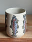 Rainbow Trout Mug E (White)