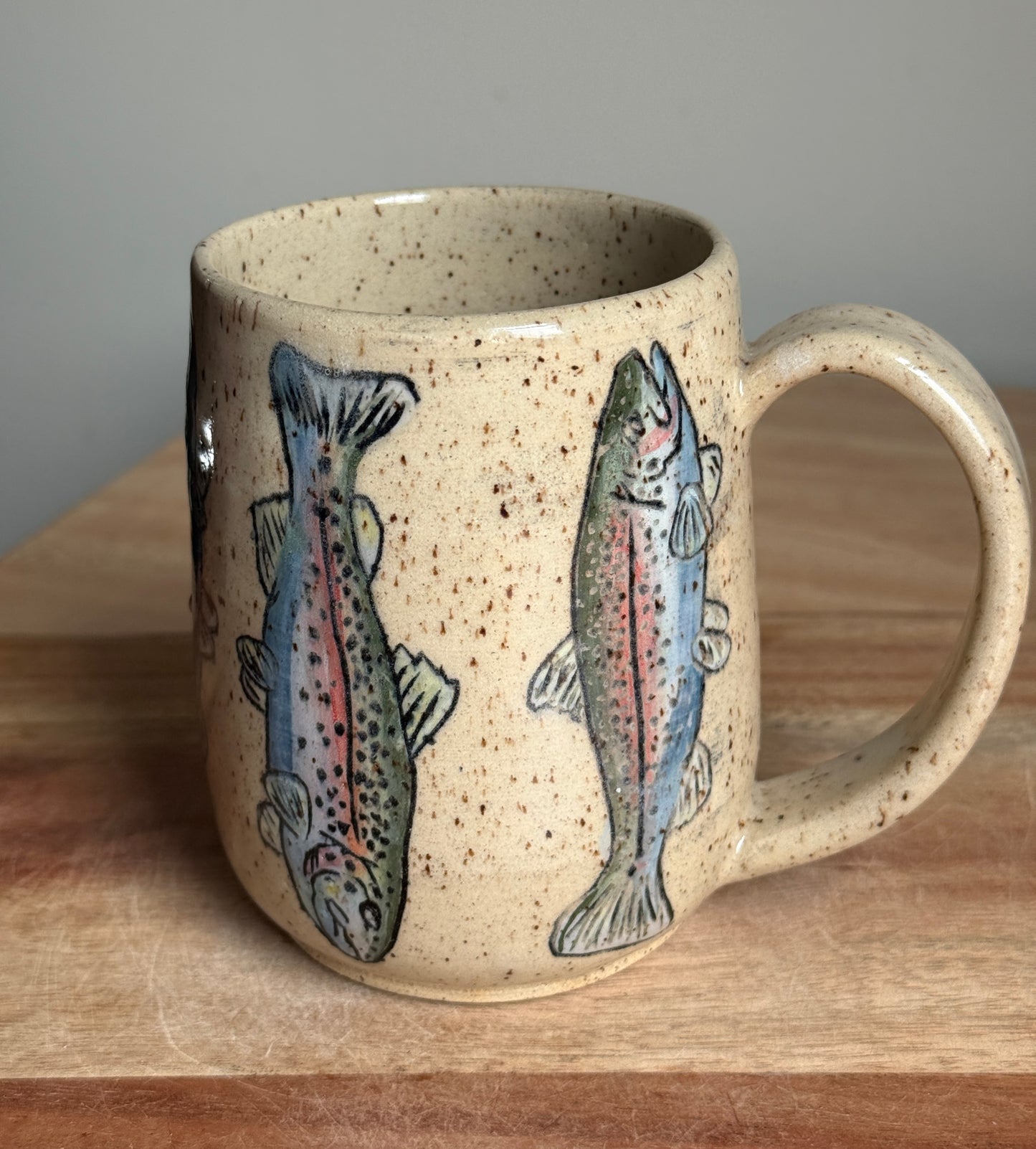 Rainbow Trout Mug E (Speckled)
