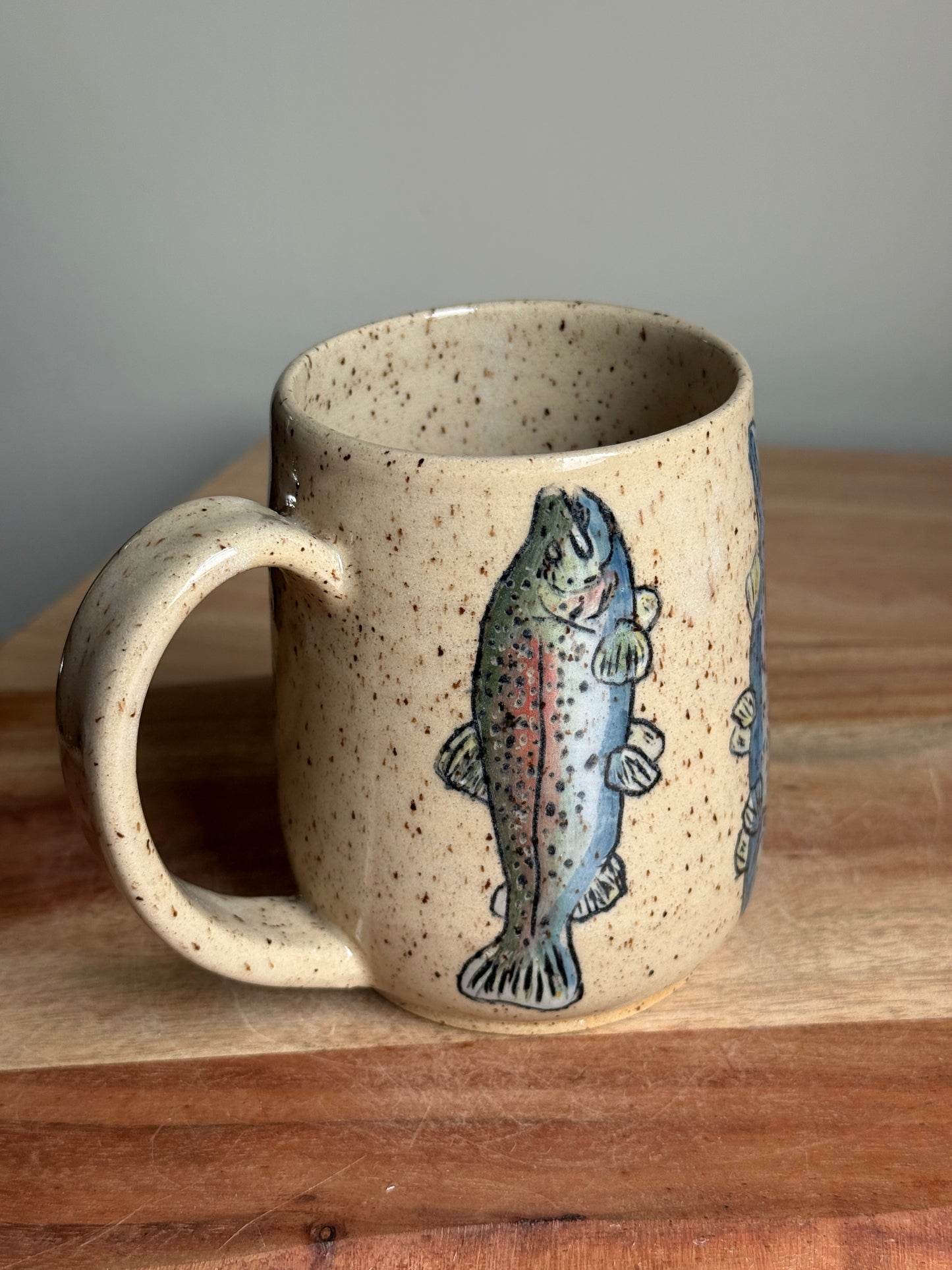 Rainbow Trout Mug E (Speckled)