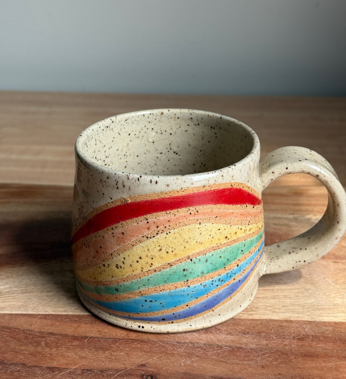 Rainbow "You are loved" Mug B