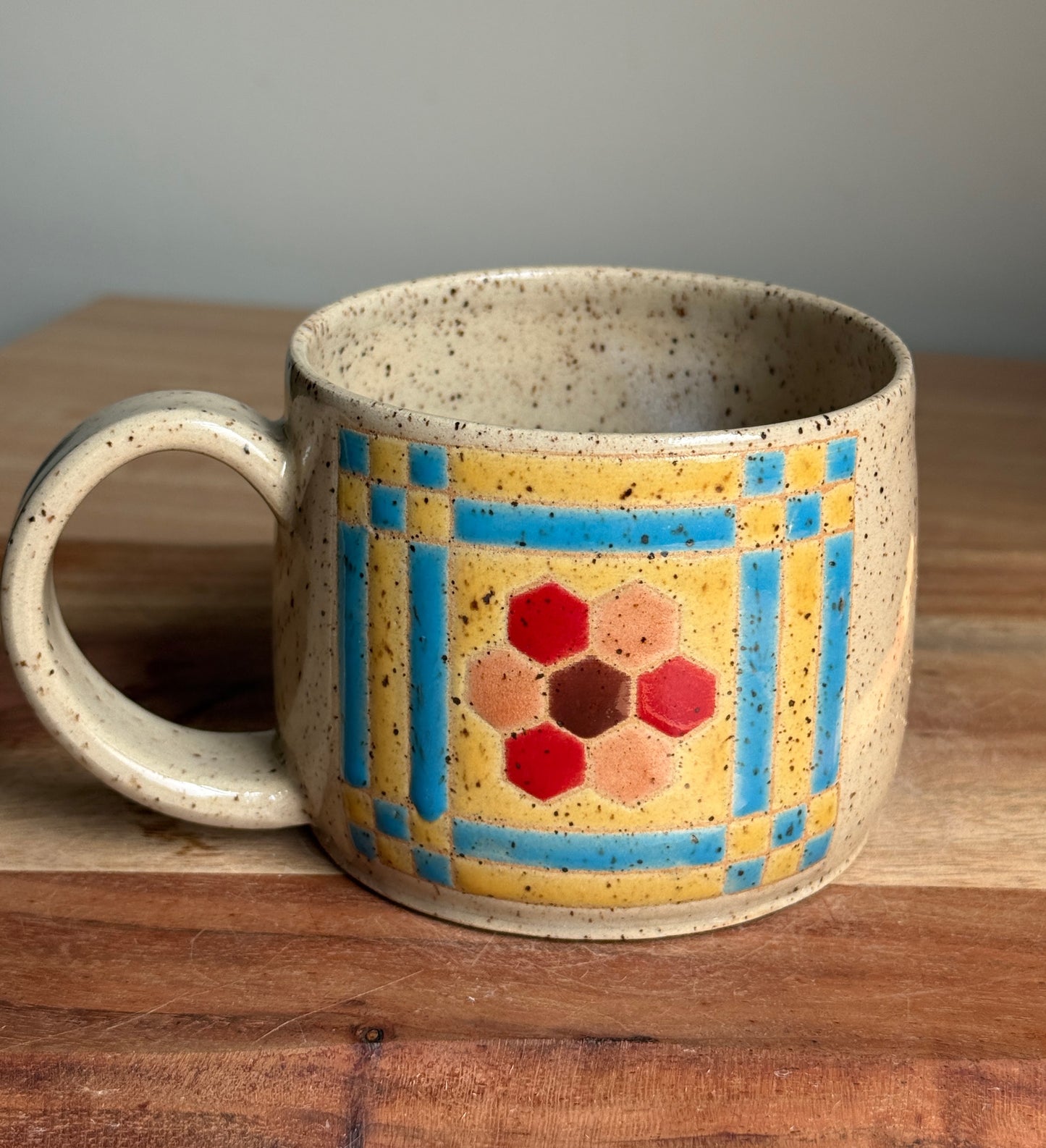 Honeycomb Quilt Mug