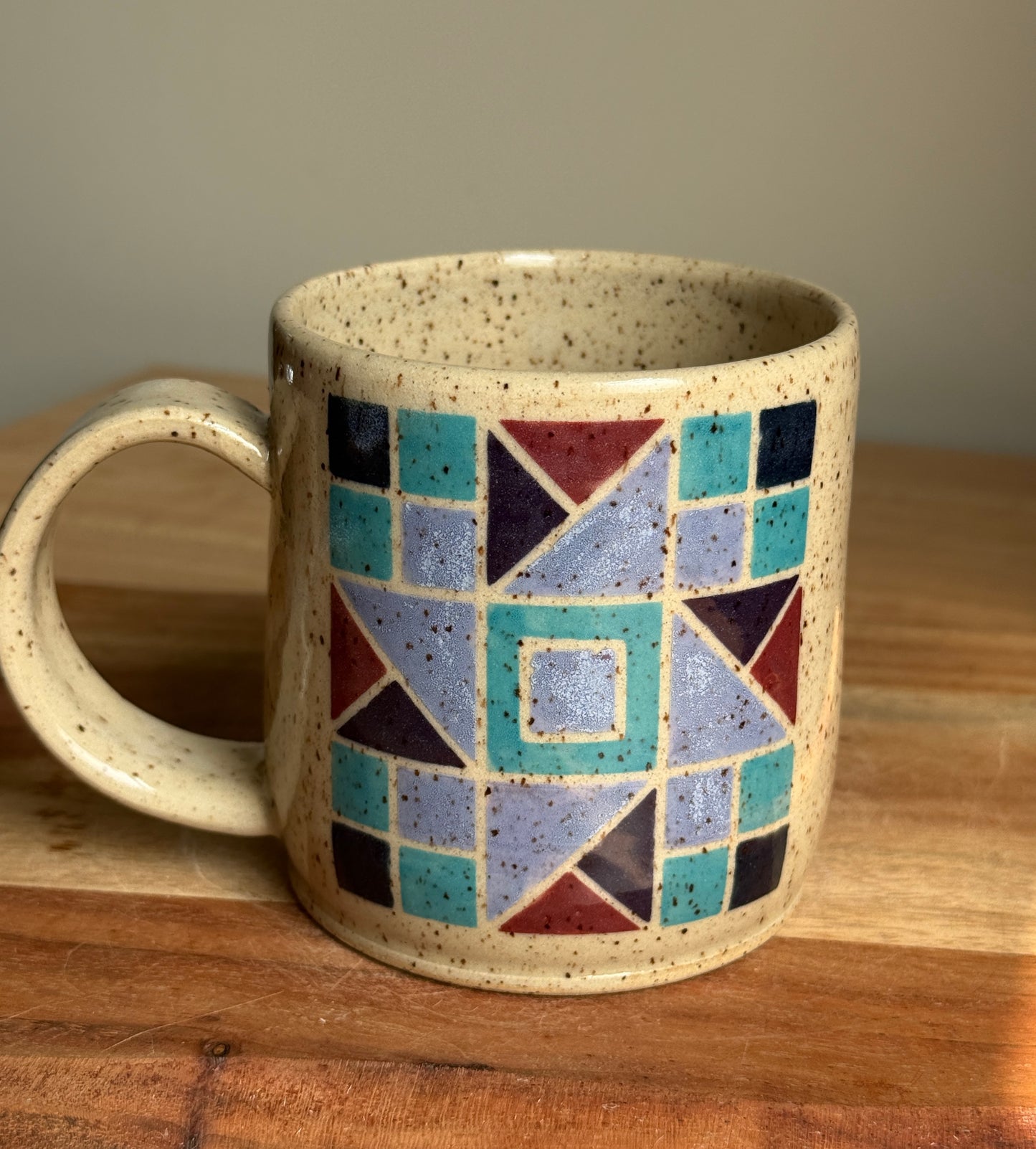 Shades of Purple Quilt Mug