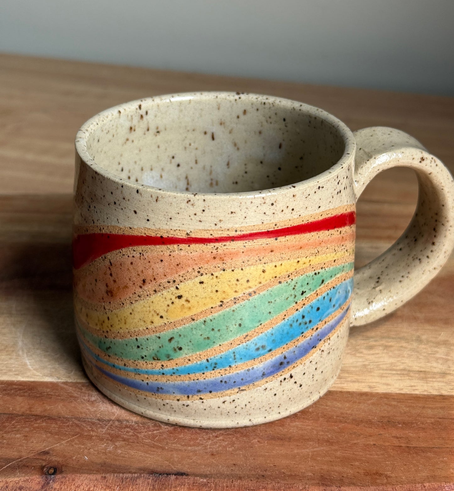 Rainbow "Pride Was a Riot" Mug C