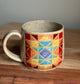 Rainbow Quilt Mug E