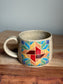 Rainbow Quilt Mug G