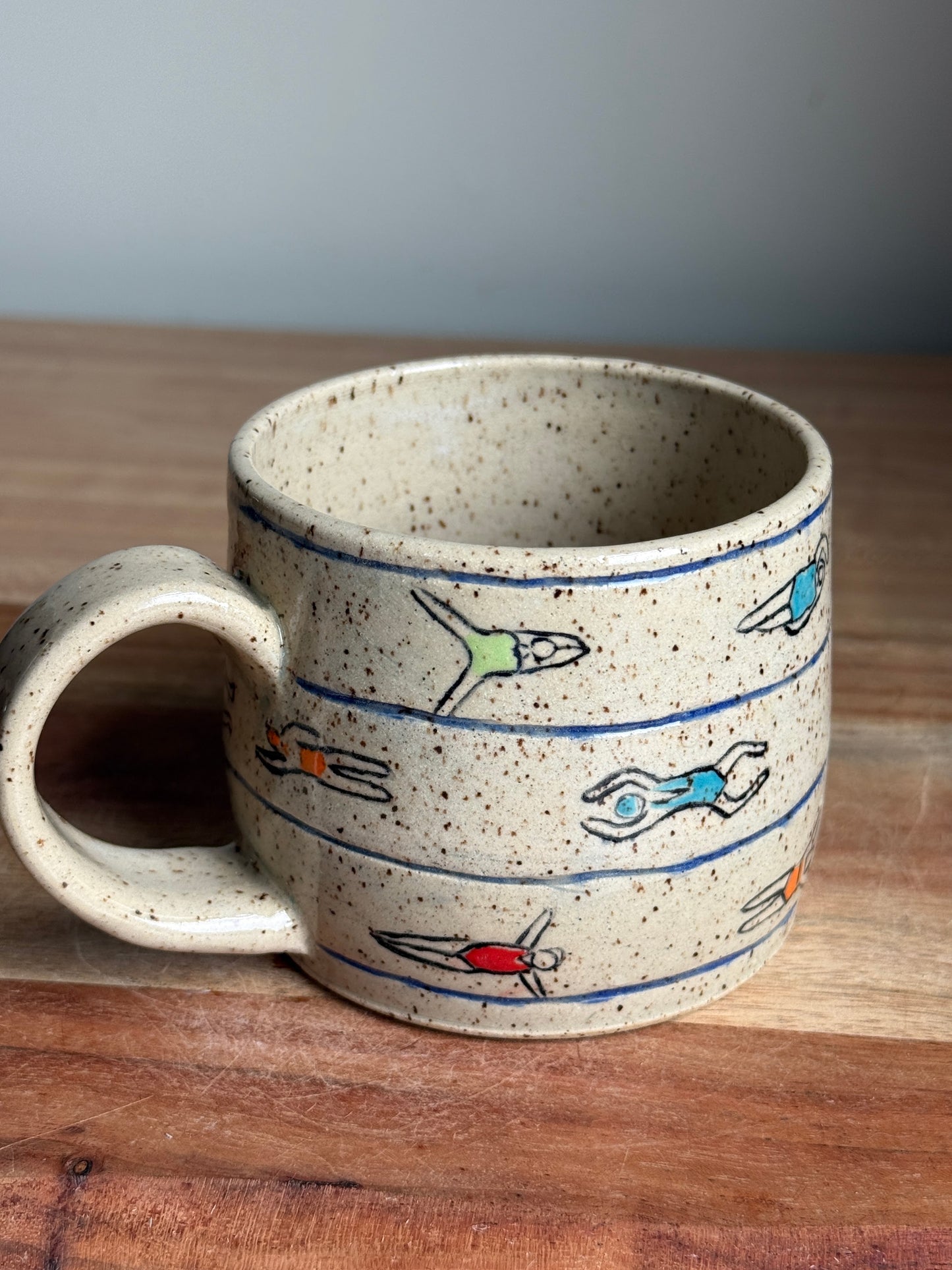 Swimming Laps Mug