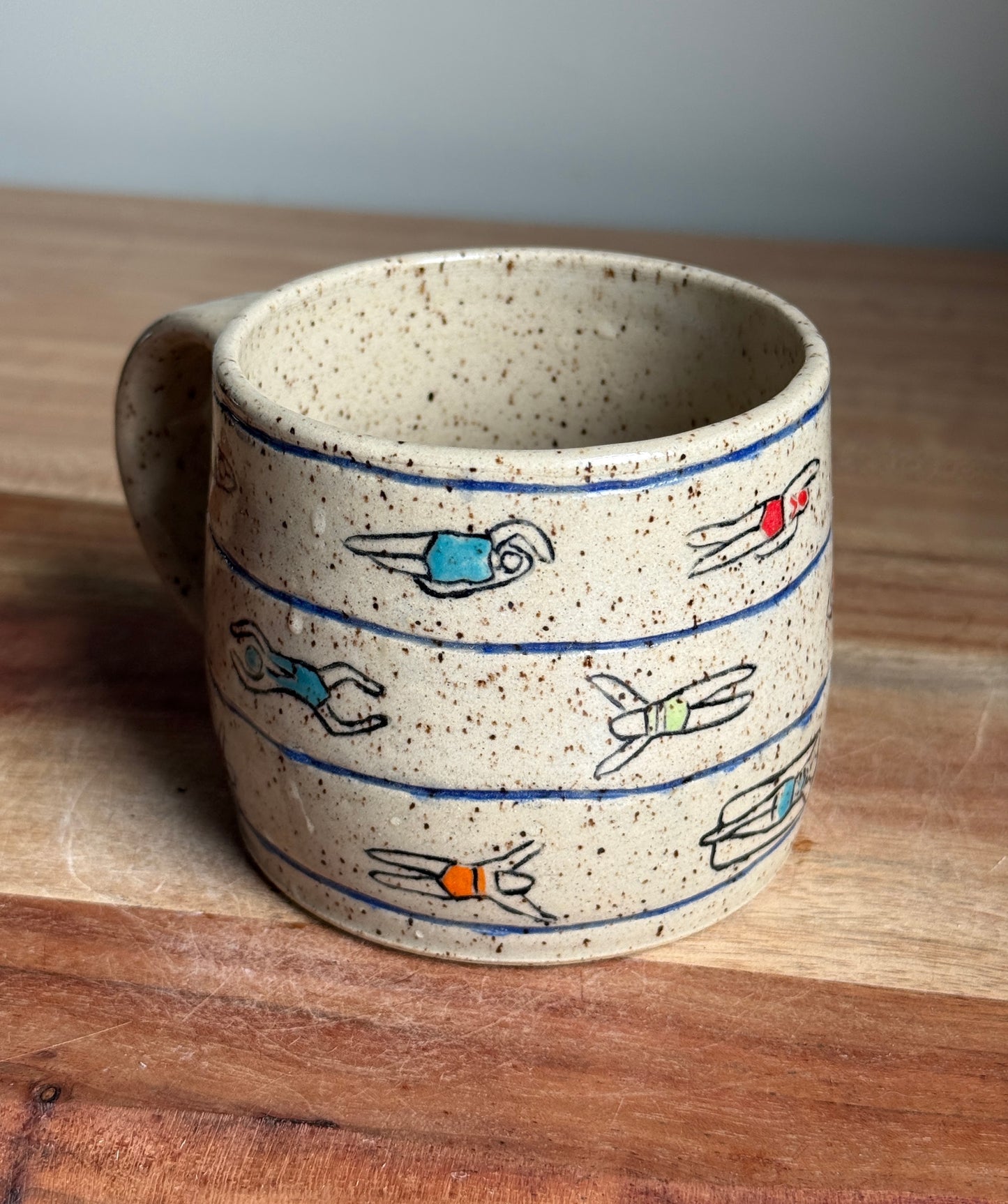 Swimming Laps Mug