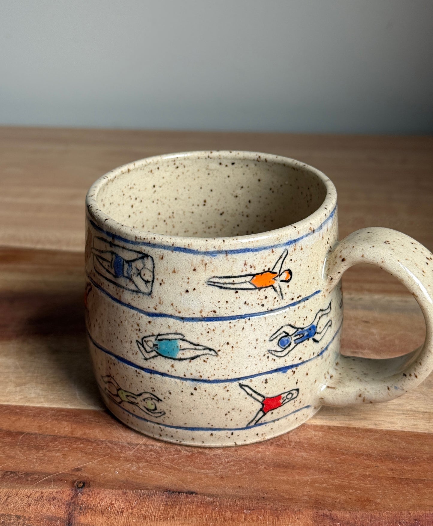 Swimming Laps Mug