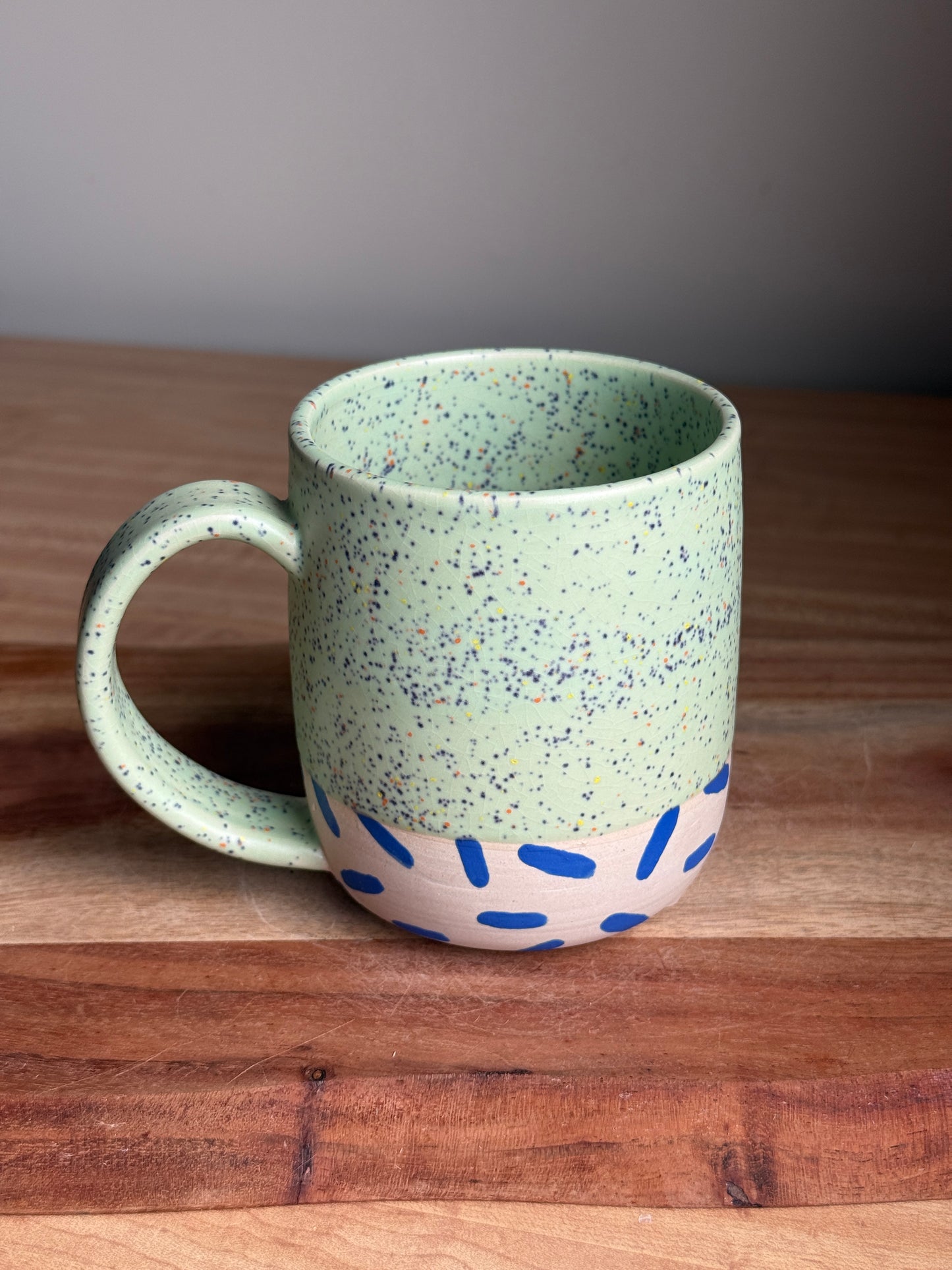 Mint Speckled Mug