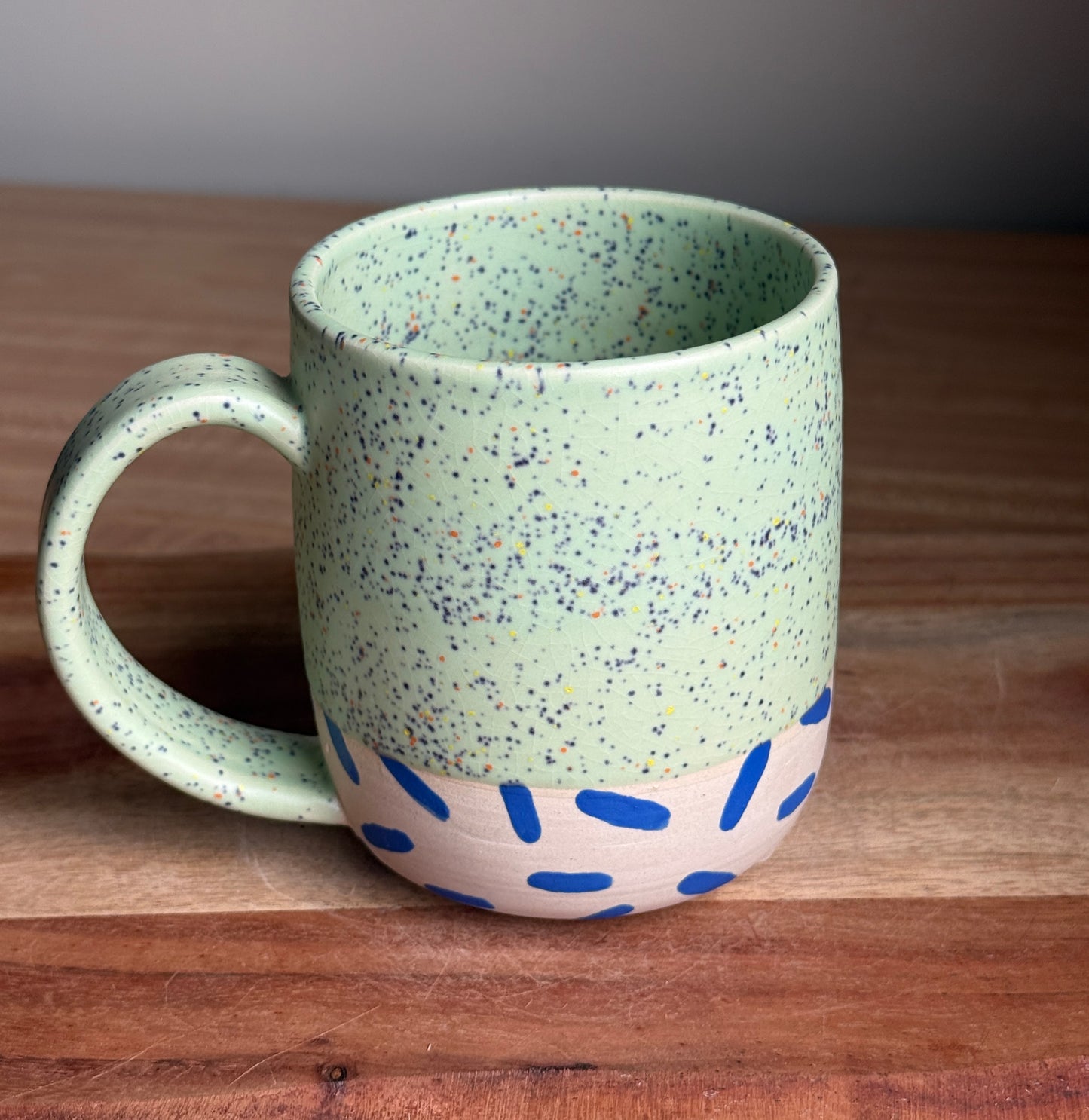Mint Speckled Mug