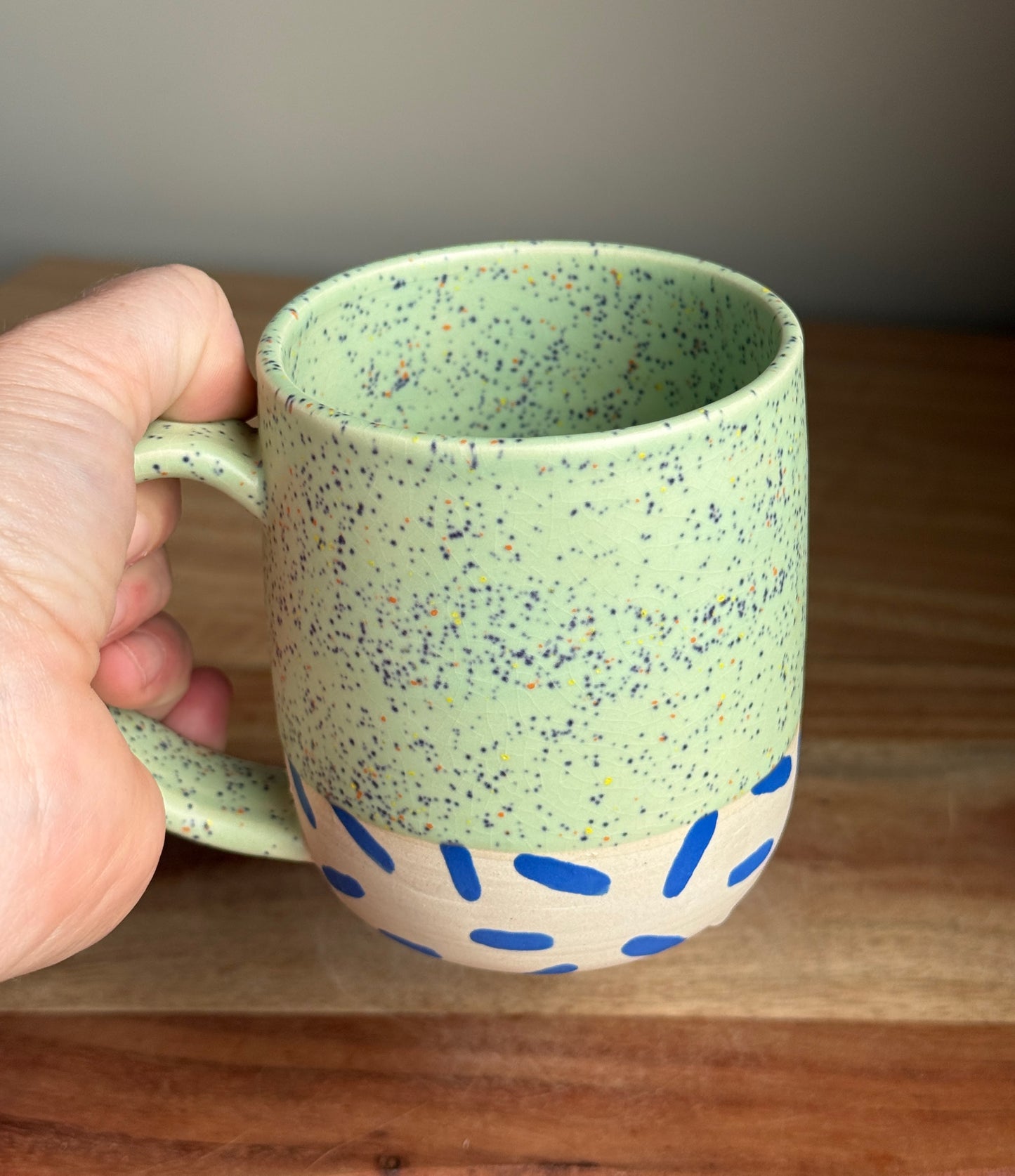 Mint Speckled Mug