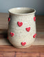 XL Red 3D Heart Mug