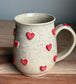 XL Red 3D Heart Mug