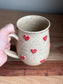 XL Red 3D Heart Mug