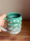 Retro Matte Teal/Gray Ombre Mug