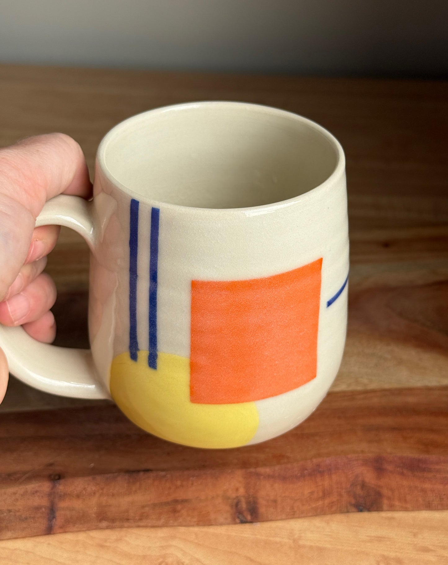Retro Modern Shapes Mug