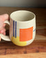 Retro Modern Shapes Mug