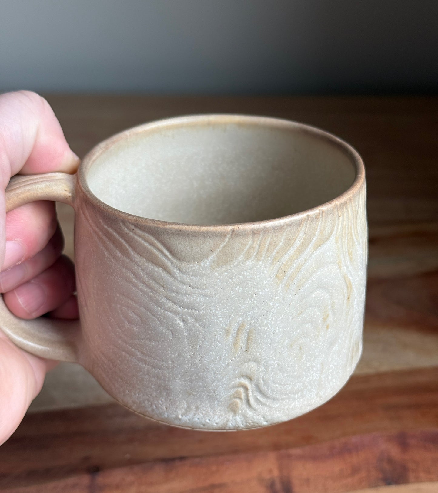 Toasted Marshmellow Topography Mug