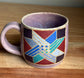 Rainbow Quilt Mug M (Purple)