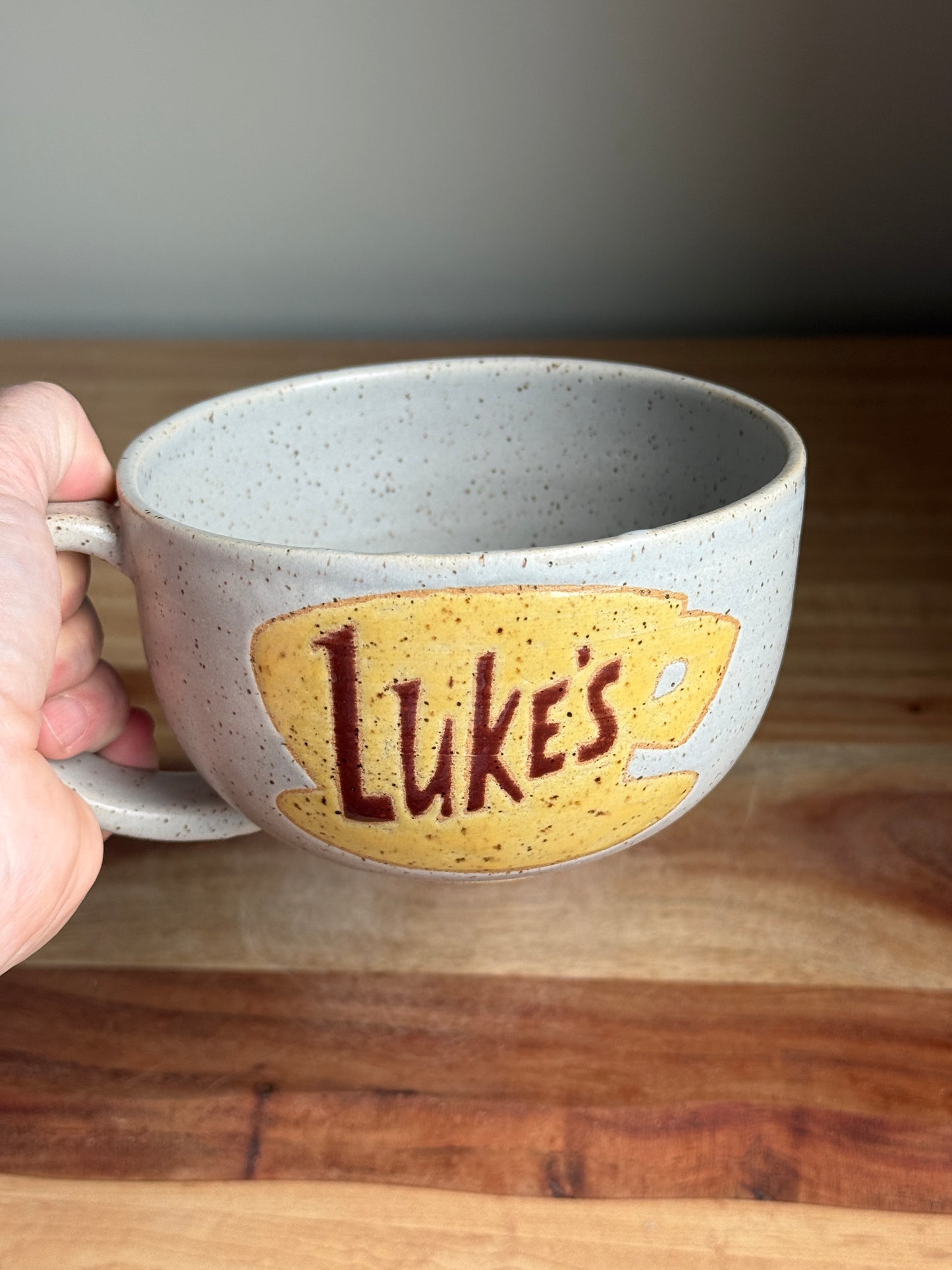 "Lukes" Mug A (Grey)
