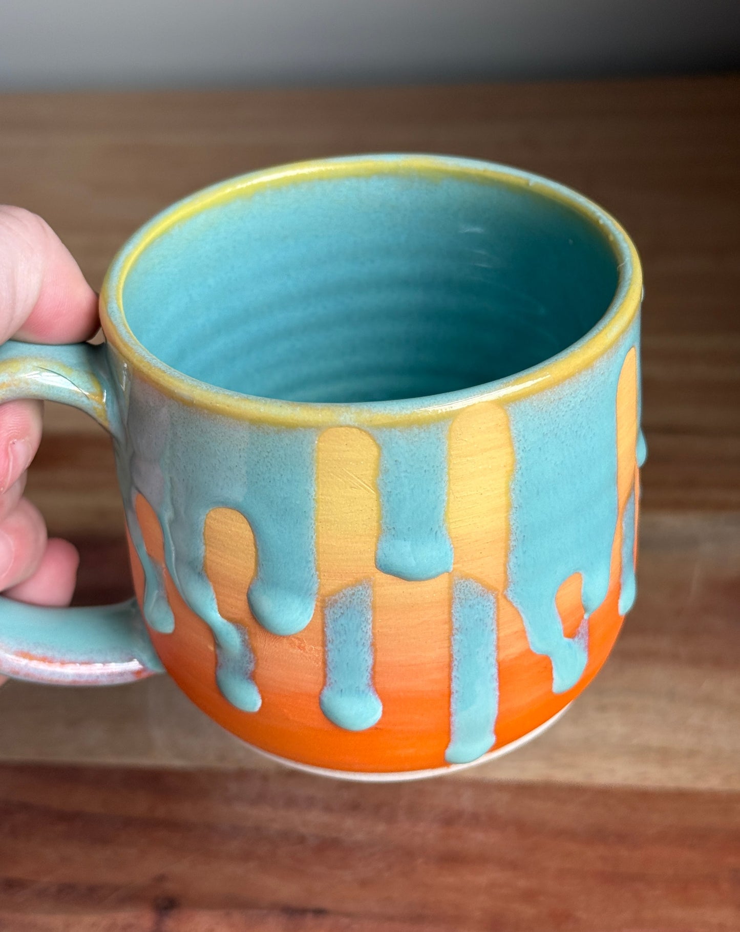 Sunset Drip Mug