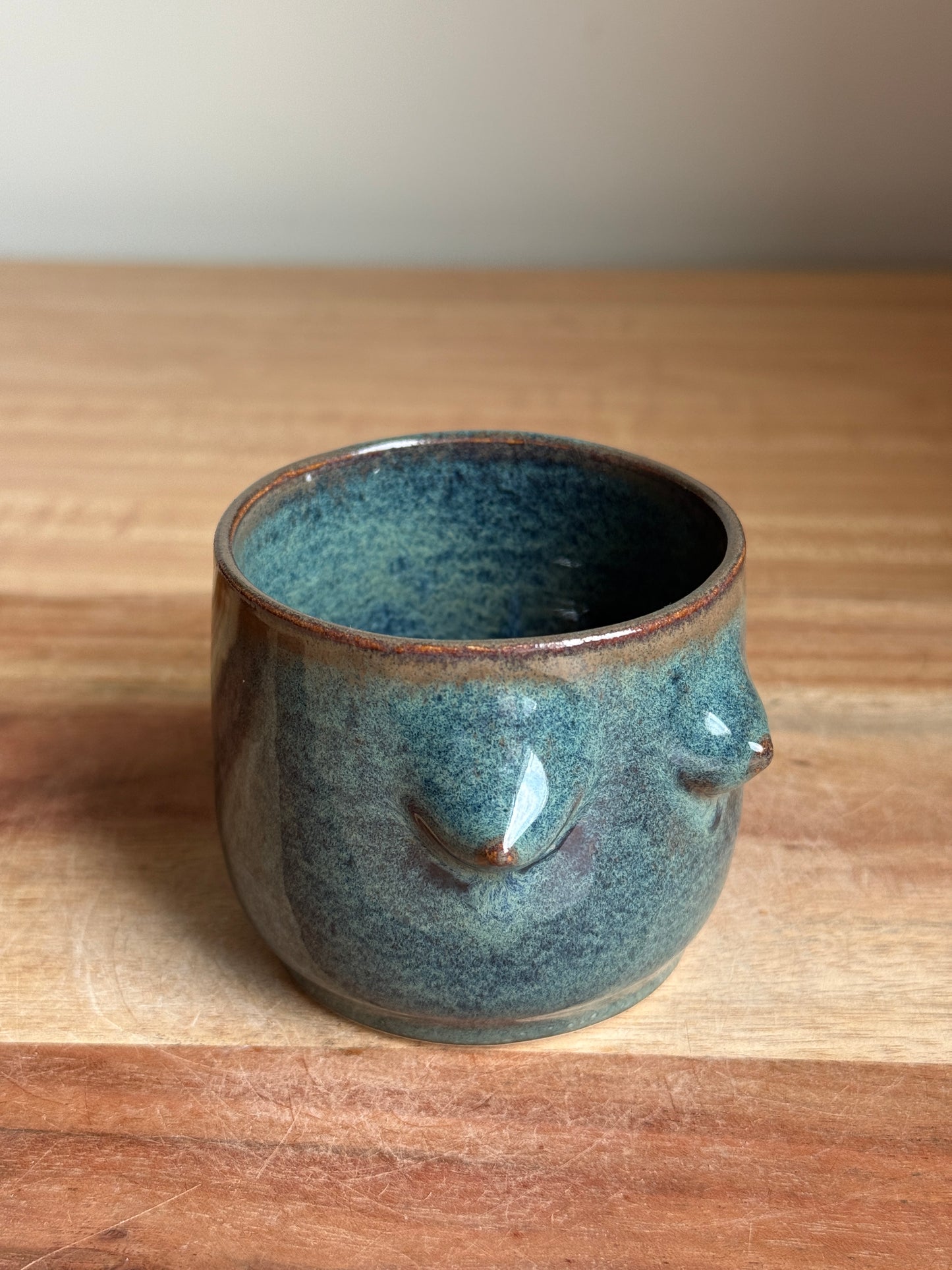 Little Blue Boob Cup