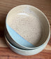 Speckled/ Blue Bowl Plate Set