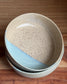 Speckled/ Blue Bowl Plate Set