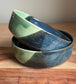 Blue/Green Bowl Plate Set
