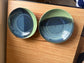 Blue/Green Wide Bowl Set