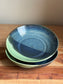 Blue/Green Wide Bowl Set