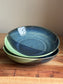 Blue/Green Wide Bowl Set