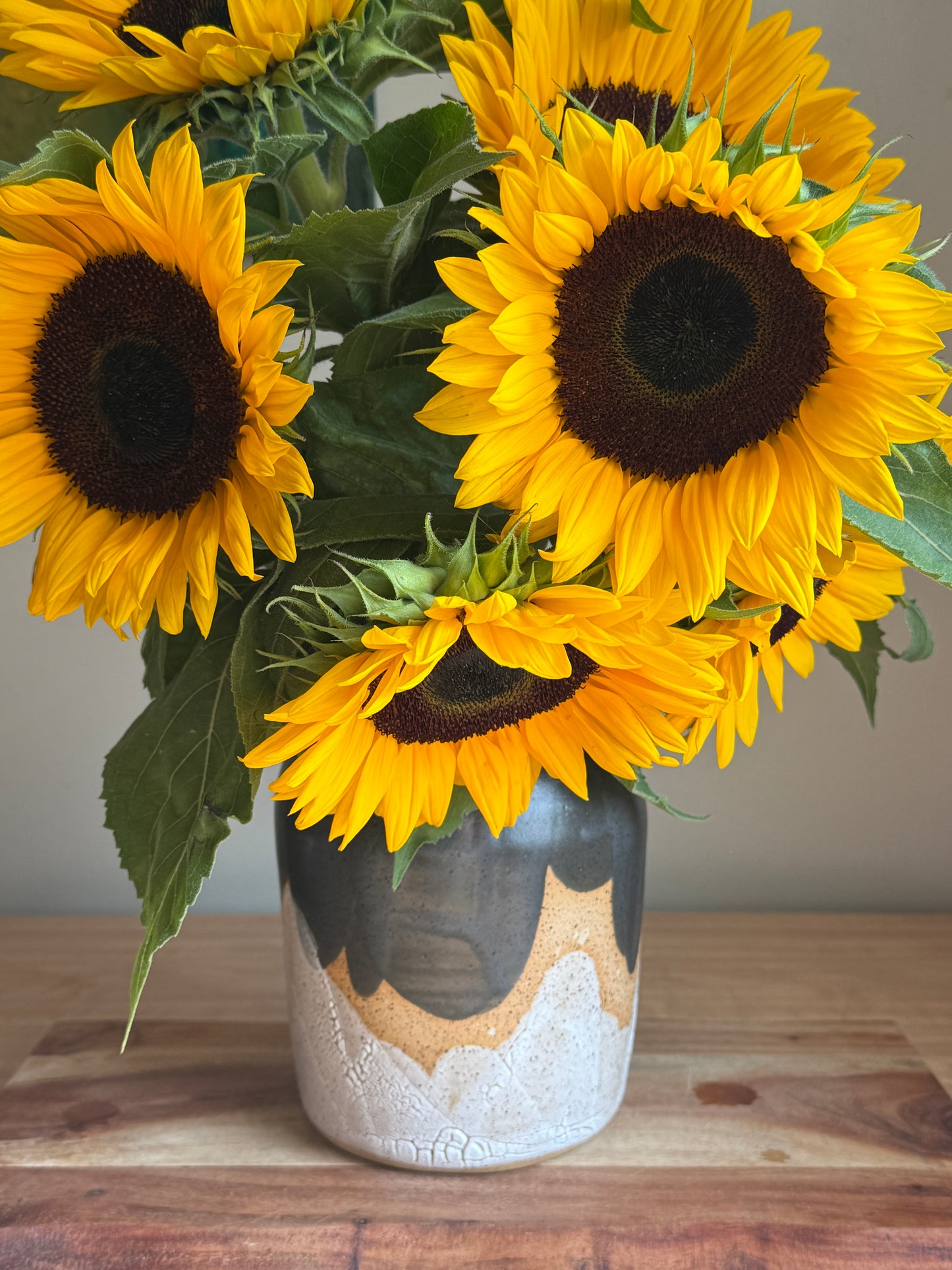 Black and White Vase