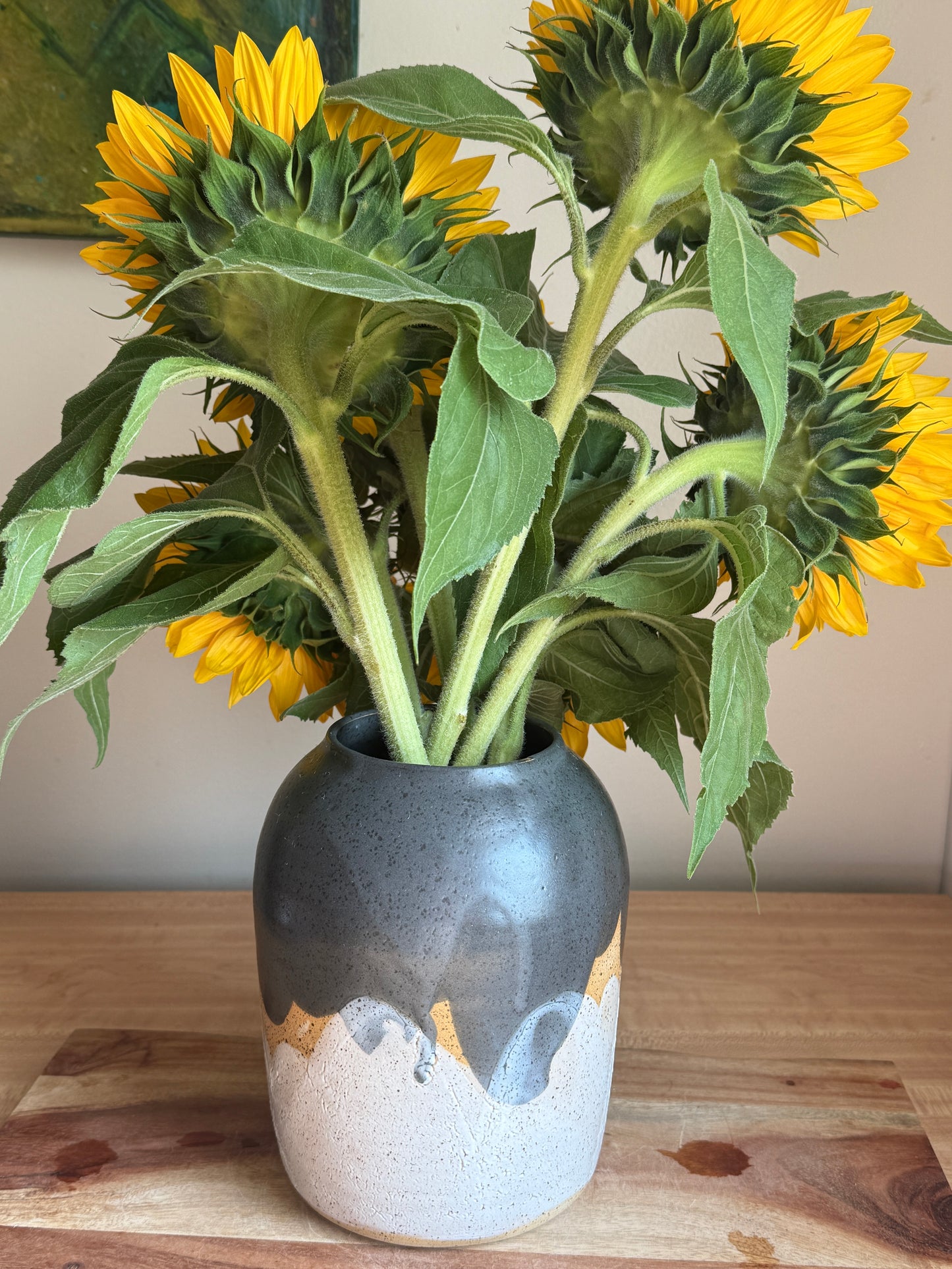 Black and White Vase