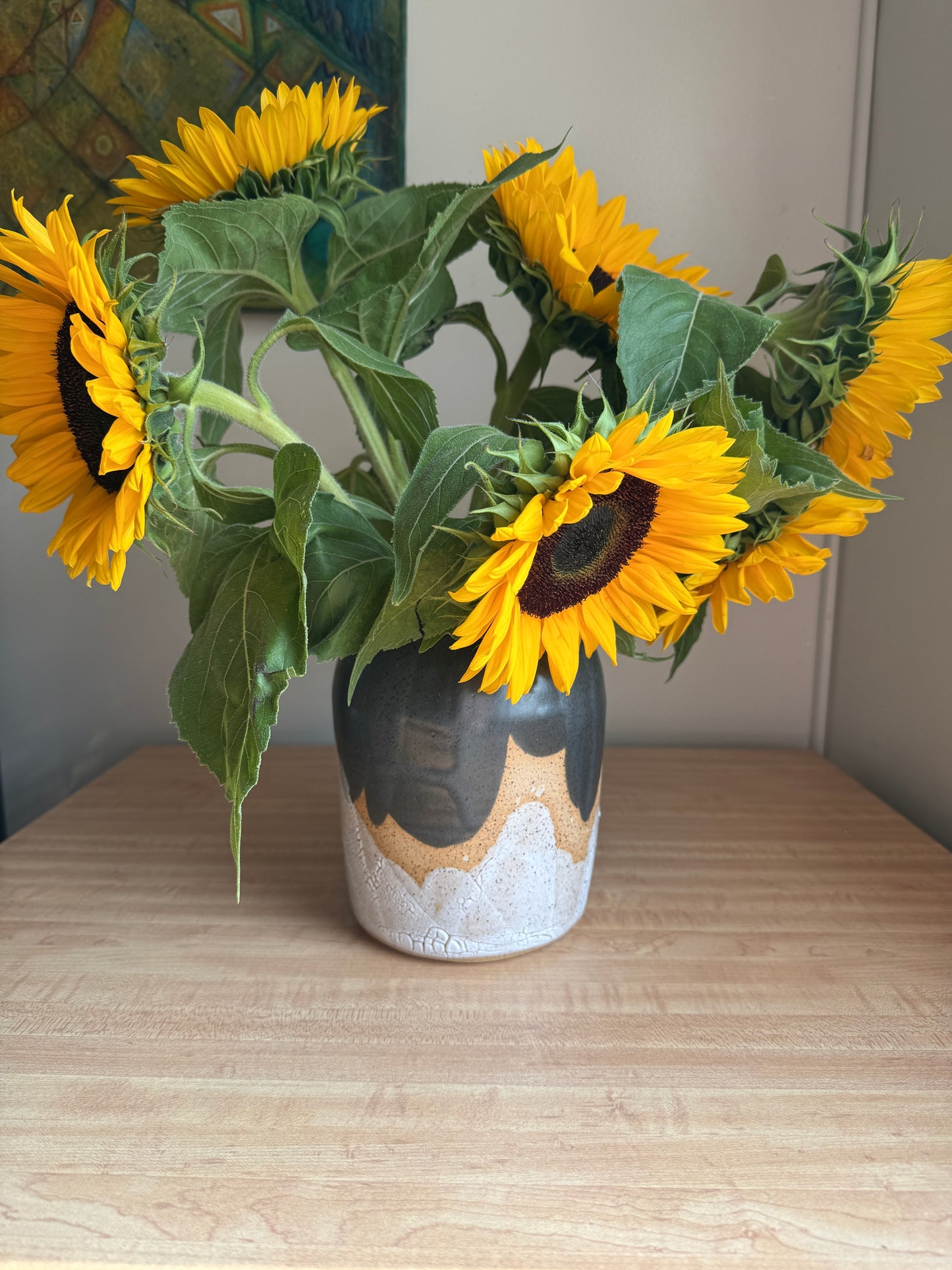 Black and White Vase