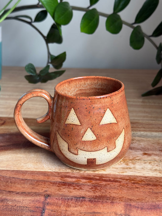 Nutmeg Happy Pumpkin Mug B
