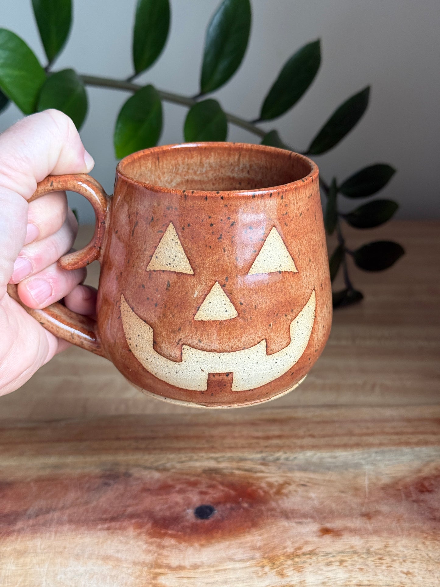 Nutmeg Happy Pumpkin Mug B