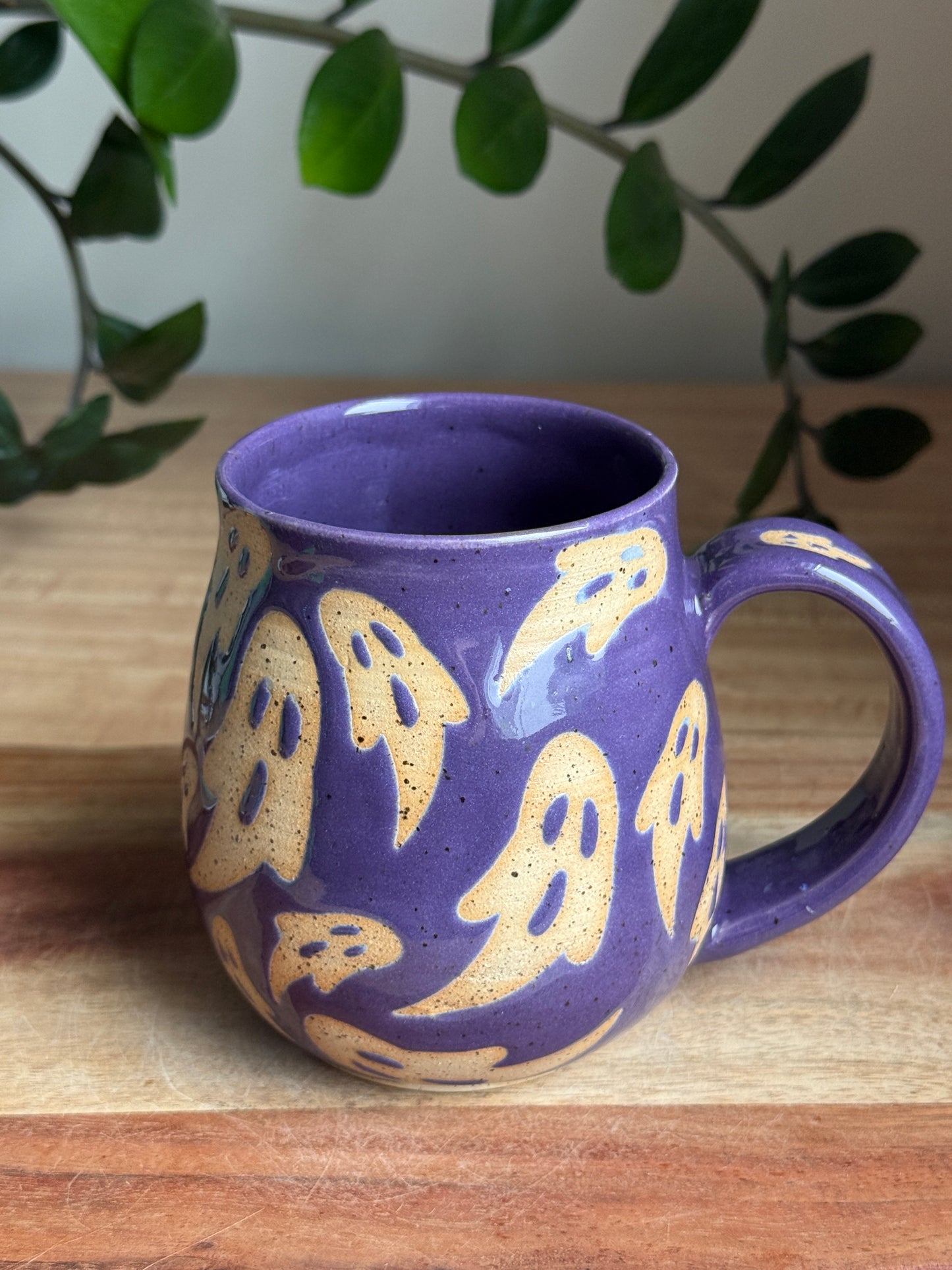 Purple Ghost Mug