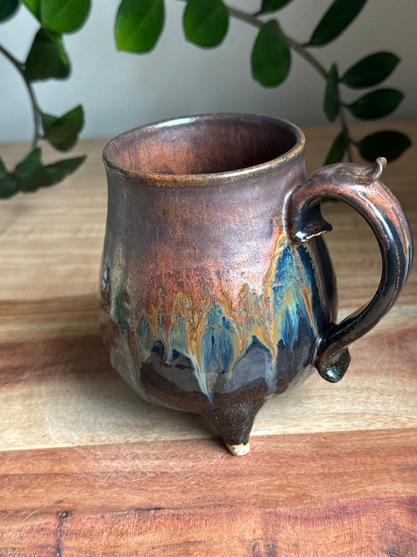Copper Moon Cauldron Mug