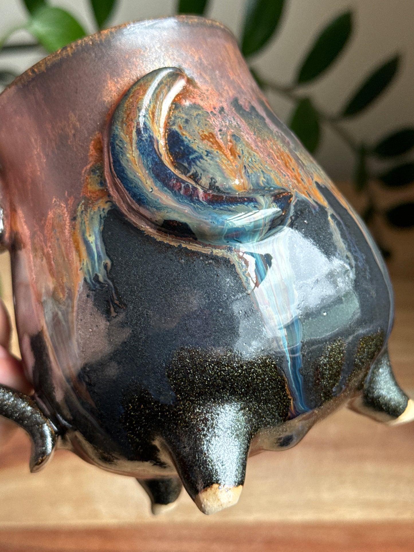 Copper Moon Cauldron Mug