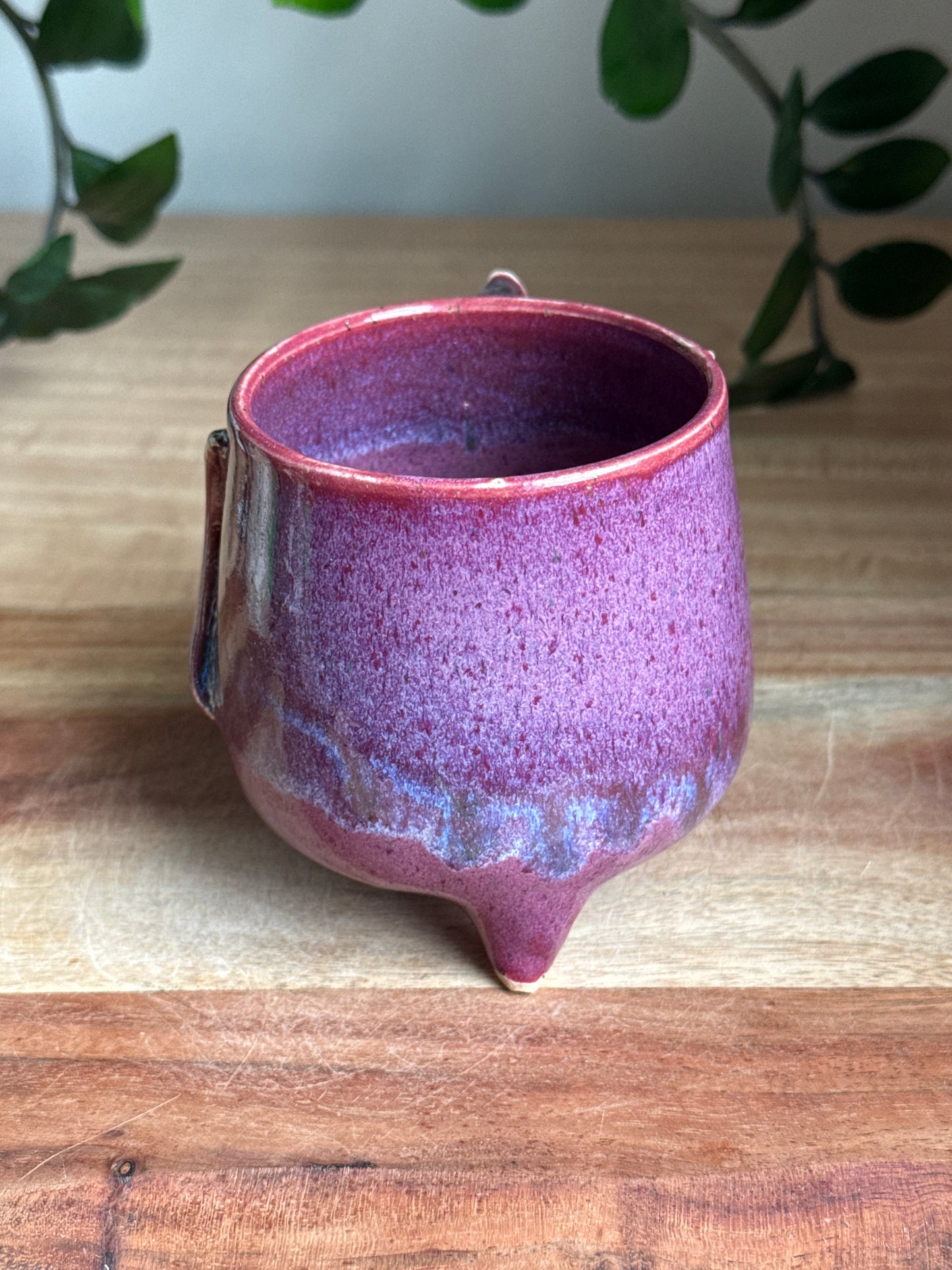 Crescent Moon Purple Cauldron