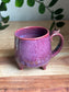 Crescent Moon Purple Cauldron