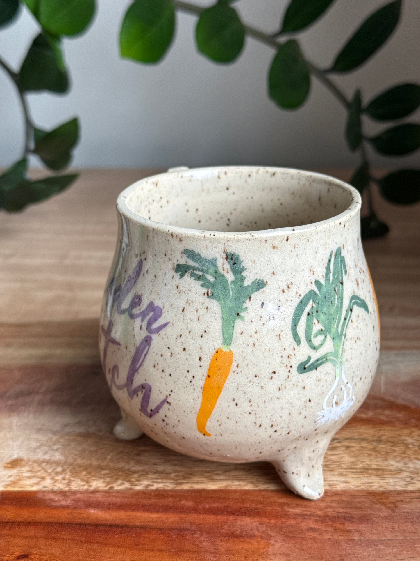 Garden Witch Cauldron