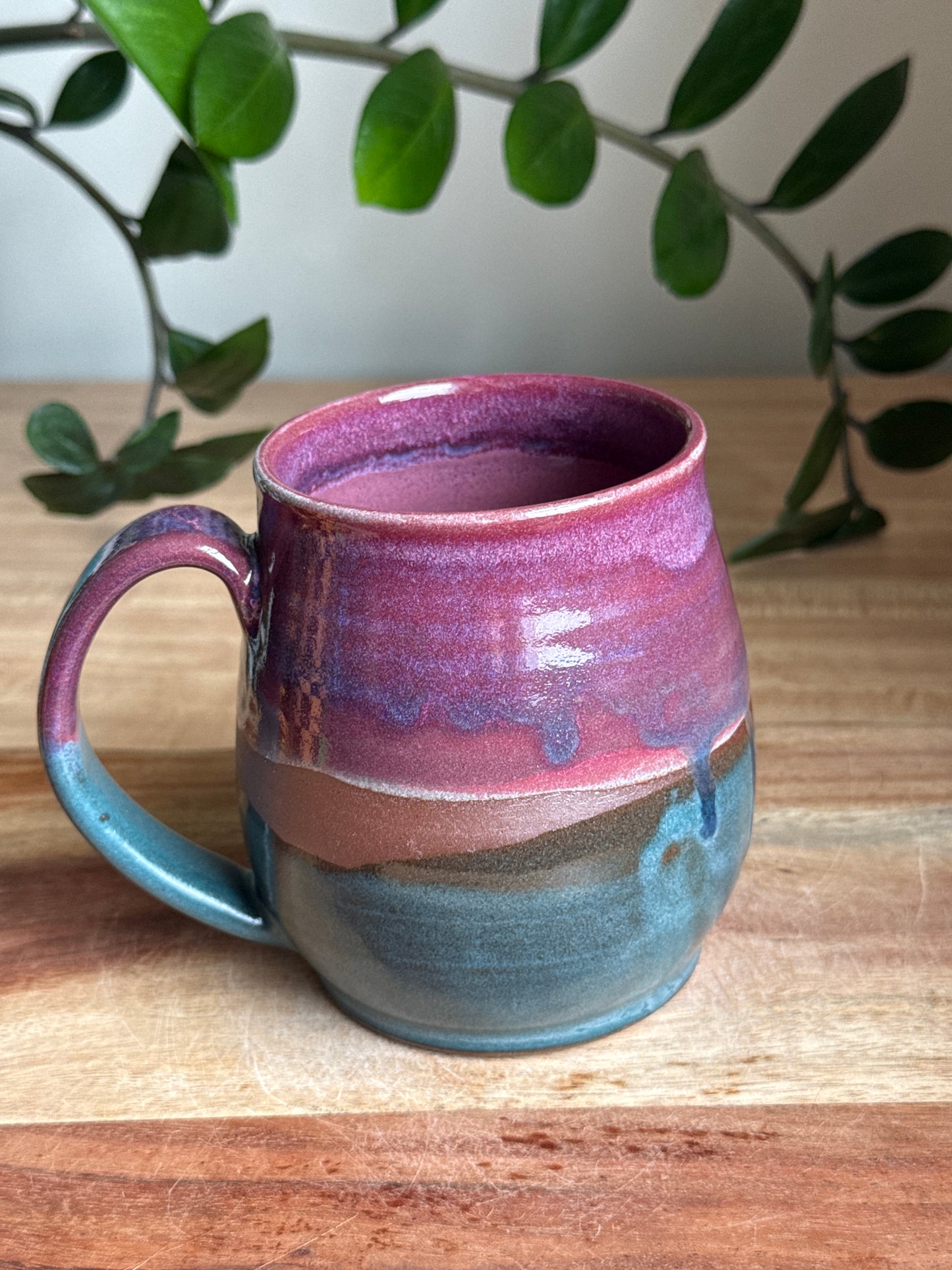 Blue and Purple Mug