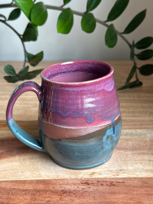 Blue and Purple Mug