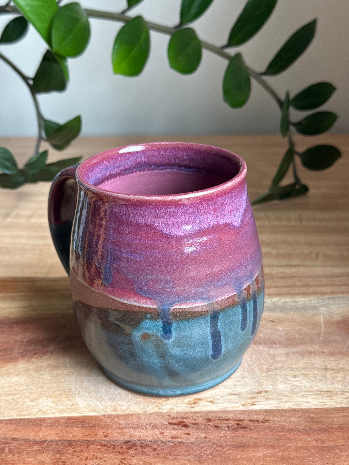 Blue and Purple Mug