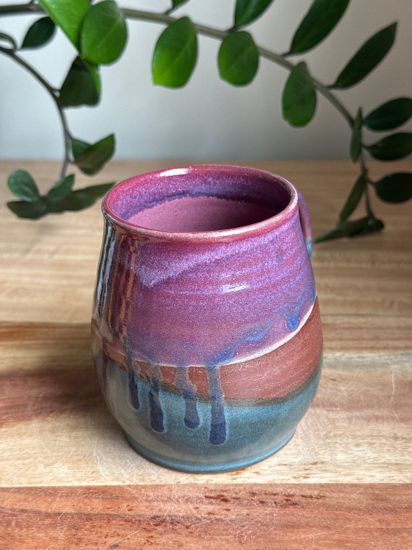 Blue and Purple Mug