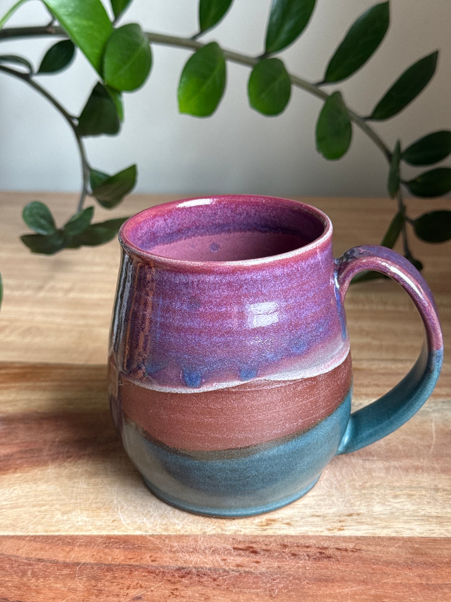 Blue and Purple Mug