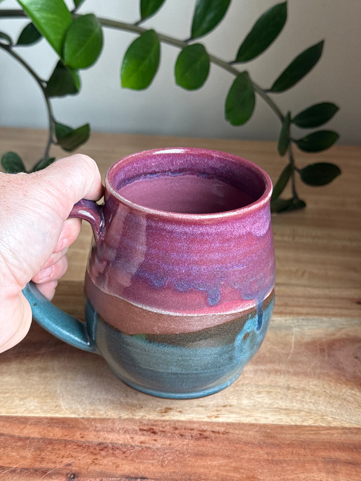 Blue and Purple Mug